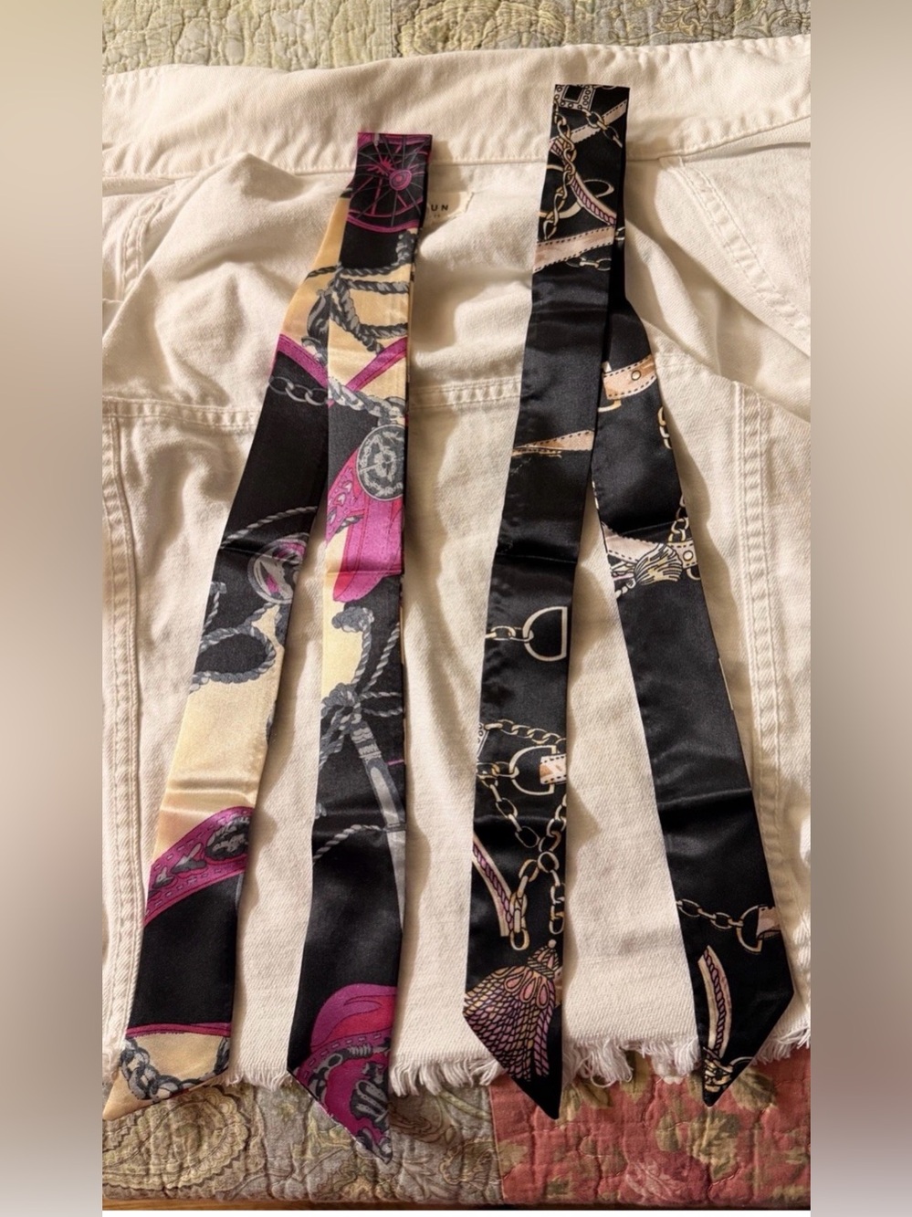 ✨ 6-Piece Twilly Scarf Bundle ✨